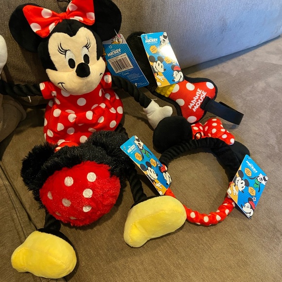 Minnie Mouse Dog toy set - Picture 1 of 6